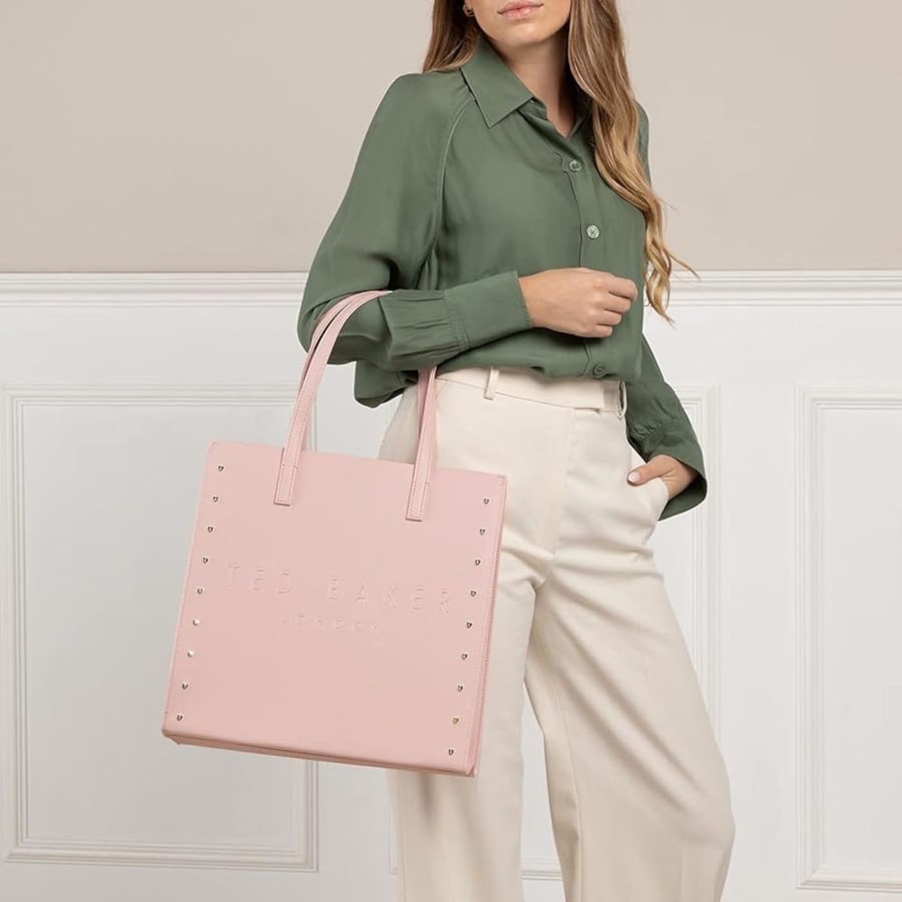 Ted Baker heart studded tote bag